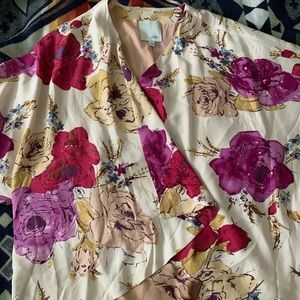 Odille kimono from Anthropologie 100% silk